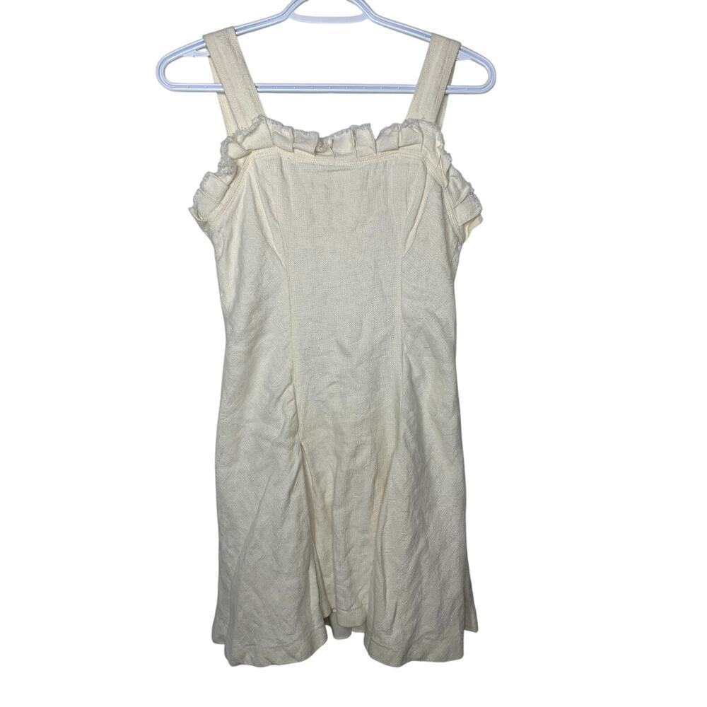 Alexis White Tweed Mini Dress
